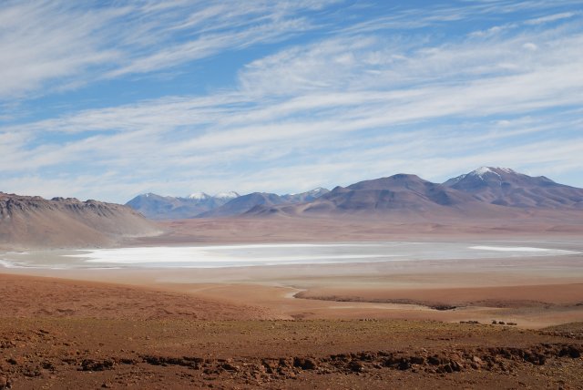 Encore une lagune (le blanc c'est pas du sel, c'est du borax)