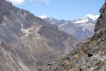 Jour 1: Au fond au centre, le col de demain