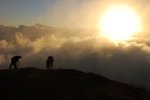 Jour2: Coucher de soleil, mule, guide