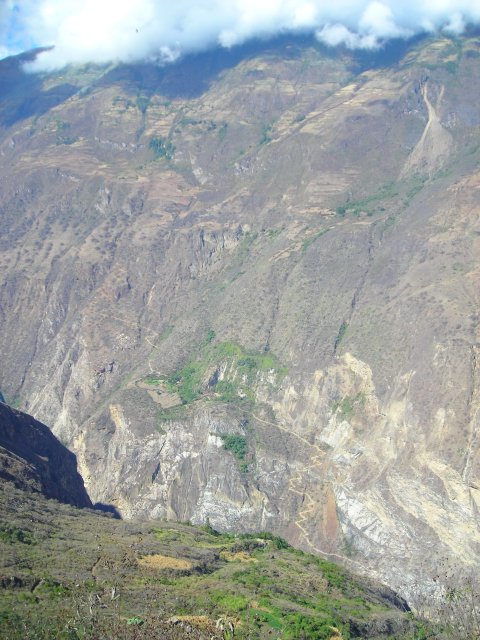 La vue du chemin parcouru