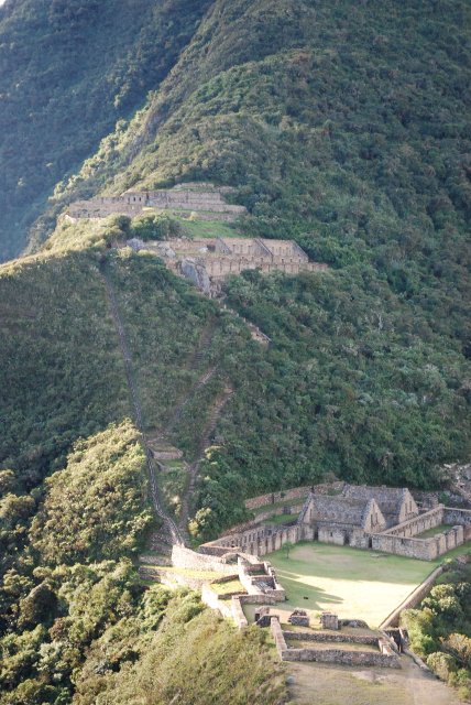 Choquequirao dans toute sa splendeur