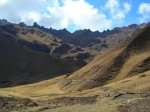 La montée vers le col