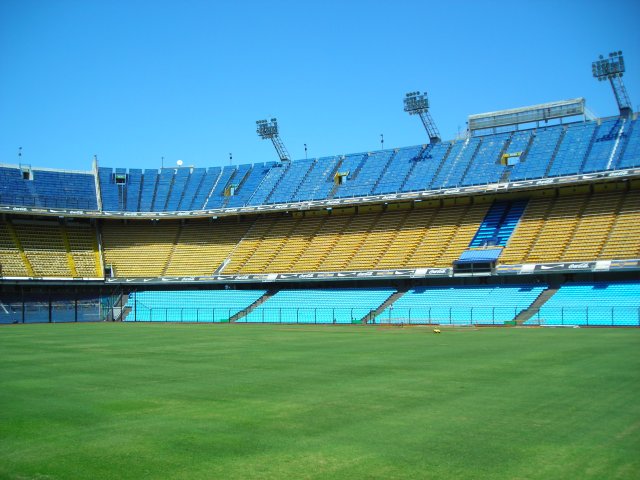La pelouse du Boca Juniors