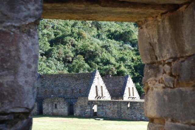 Vue de la plaza