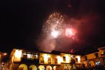 Feux d'artifices, fiestas del Cusco