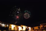 Feux d'artifices, fiestas del Cusco