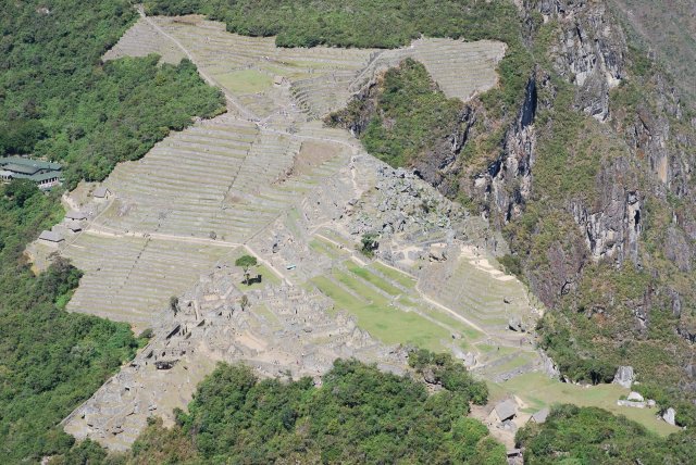 Vue du Huayna Picchu (le condor)