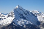 Le Chopicalqui depuis le sommet du Pisco