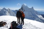 La photo obligatoire: au sommet