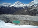 Lost on the glacier