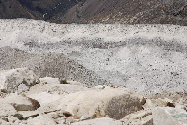 La fameuse moraine