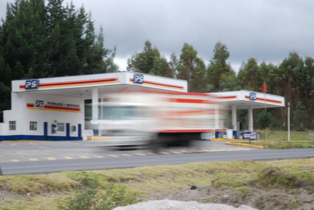 Trafic sur la panamericana