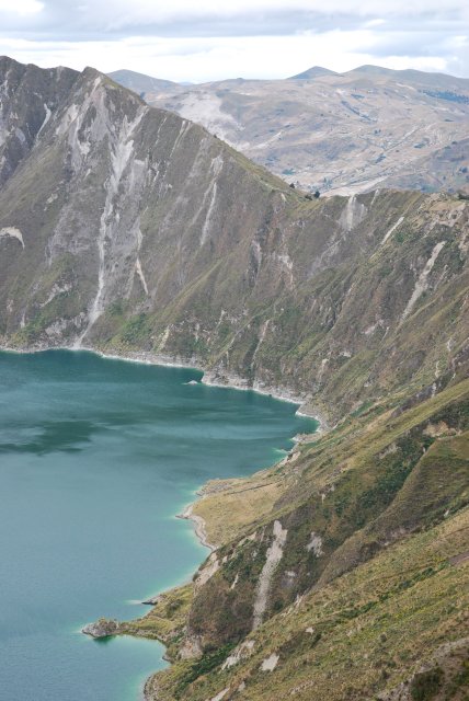Le cratère du Quilotoa