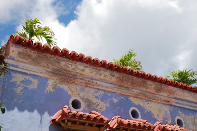 Détail de maison coloniale
