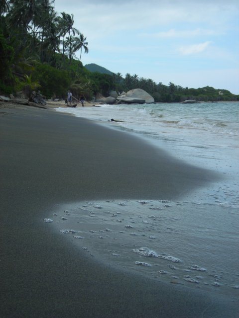 Parque Tayrona: la playa