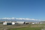 Sary Tash avec le Pamir Alai (Pic Lénine)
