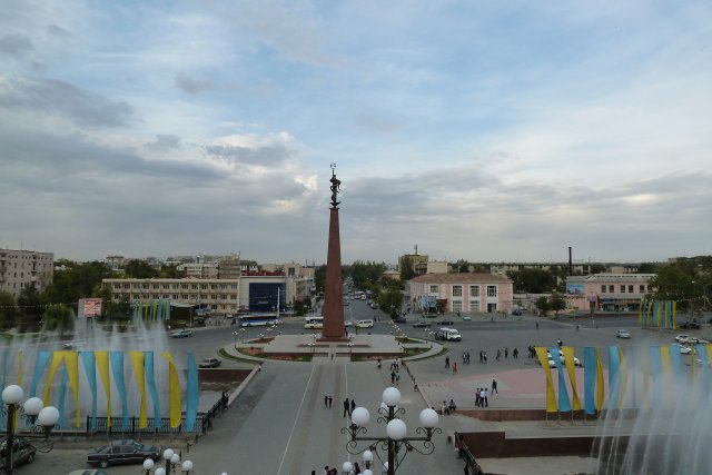 Chimkent, place Ordabasy