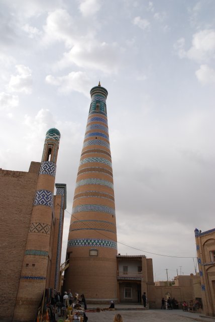Les minarets de Khiva	
