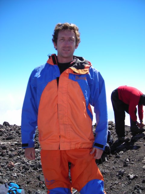 Prêt pour  la descente