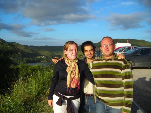 Alberto, Andrés et Sylvie
