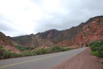 Quebrada de Cafayate: the road