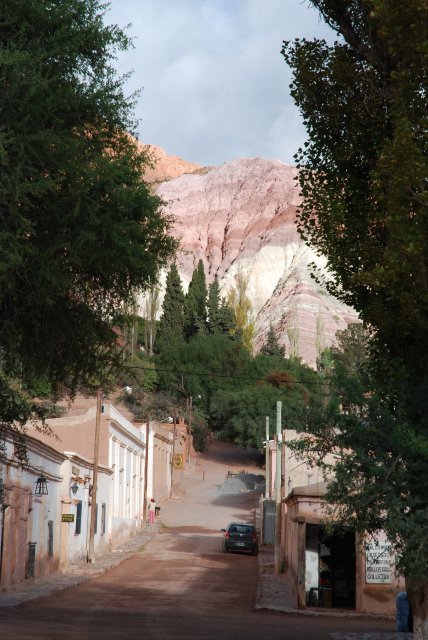 Purmamarca: el cierro de Siete Colores